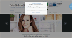 Desktop Screenshot of online-marketing-manager.net